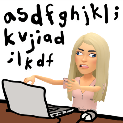keyboard smash