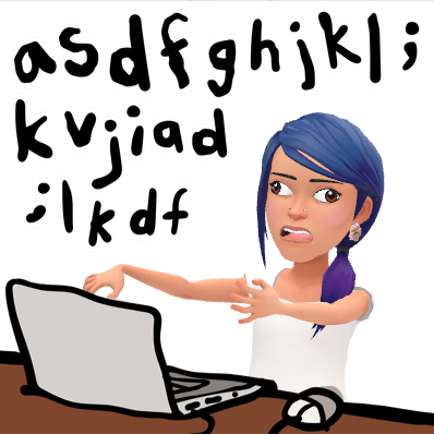 keyboard smash
