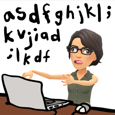 keyboard smash