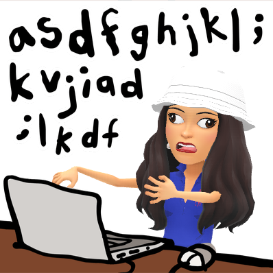keyboard smash