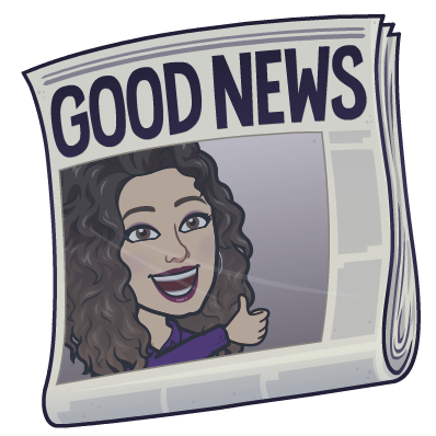 Bitmoji Image good news