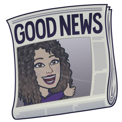 Bitmoji Image good news