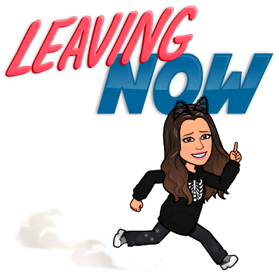 leaving now