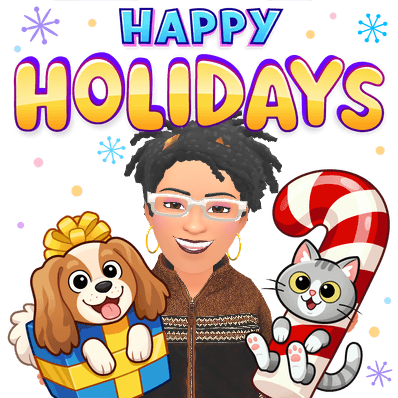 happy holiday pets