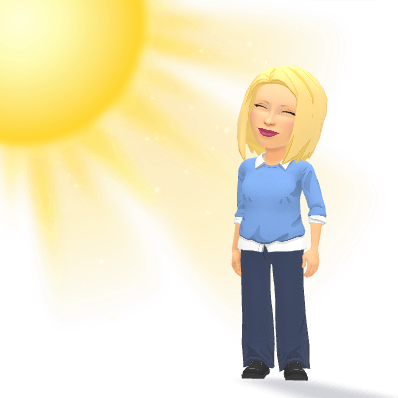 sun basking