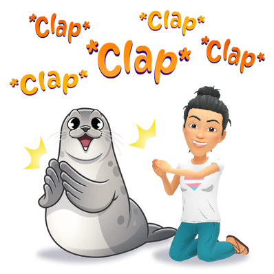 seal clapping