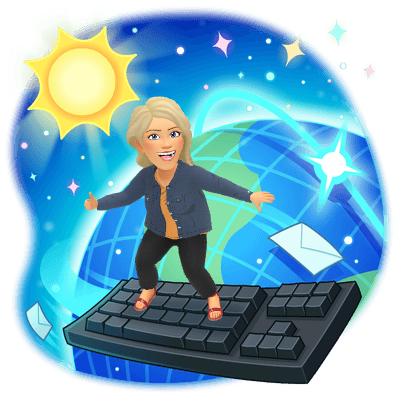 surfing the net