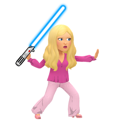 blue lightsaber