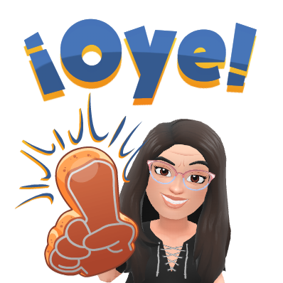 Poking with a foam finger. Poke!