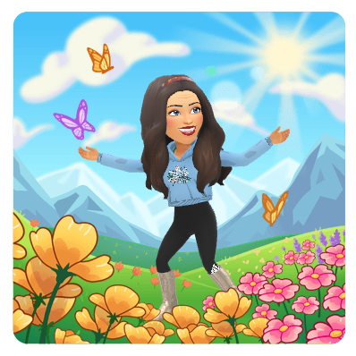 happy stroll in meadow