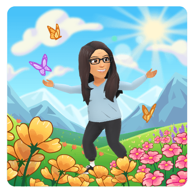 happy stroll in meadow