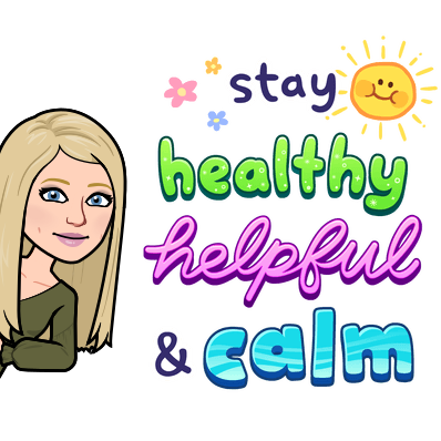 stay healthy helpful and calm