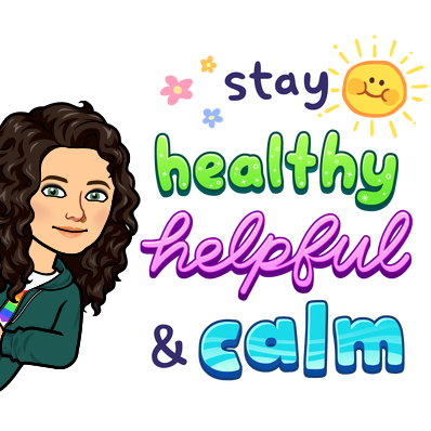 stay healthy helpful and calm