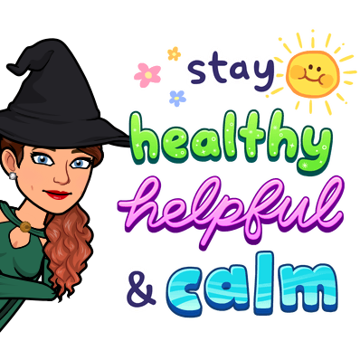 stay healthy helpful and calm