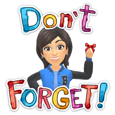 don't forget