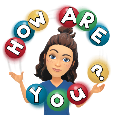 Mrs. Hampton's Bitmoji Image