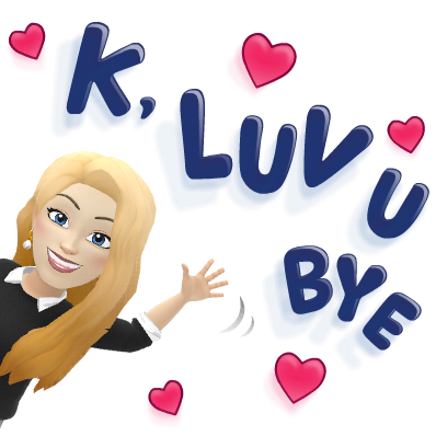 k love you bye