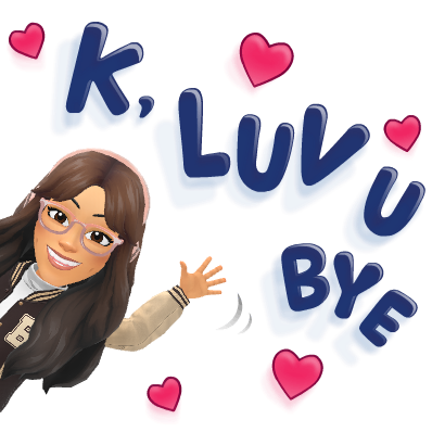 k love you bye
