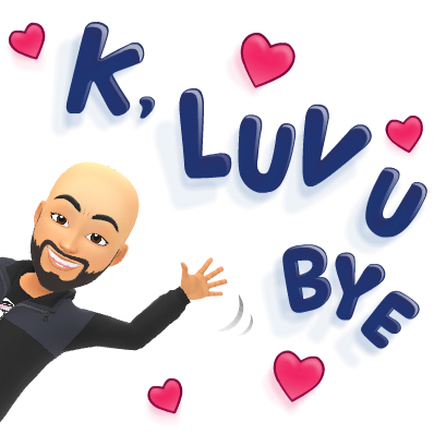 k love you bye