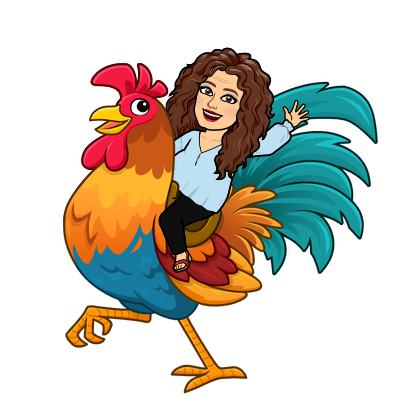 riding a rooster
