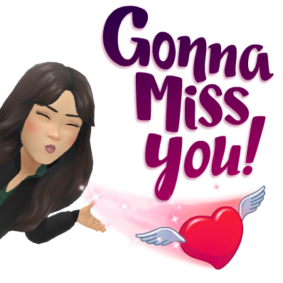 Gonna miss you