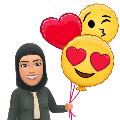 love emoji balloons