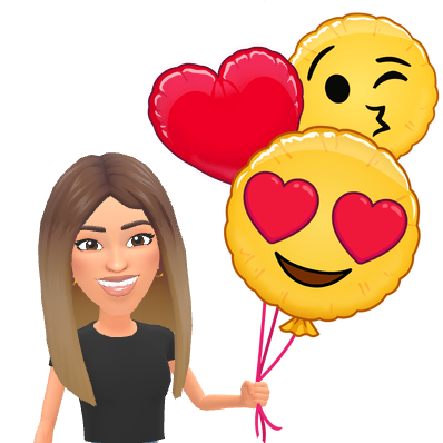 love emoji balloons
