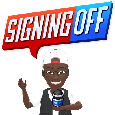 signing off