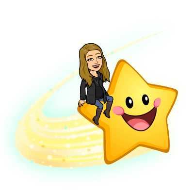 riding a smiling star