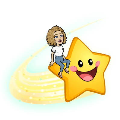 riding a smiling star