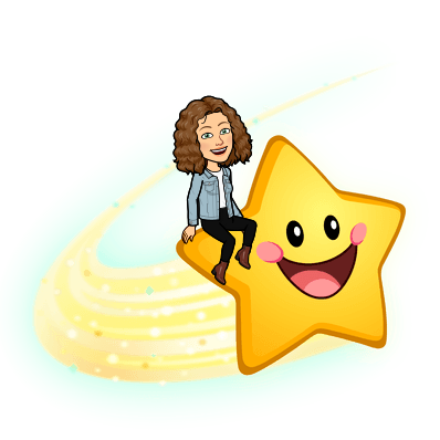 riding a smiling star