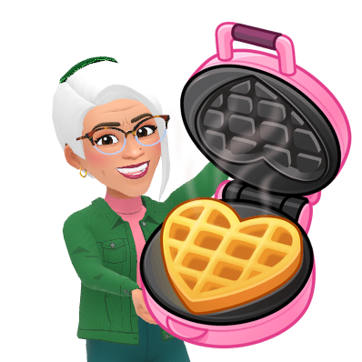 heart waffle
