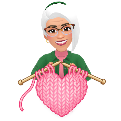 knitted heart