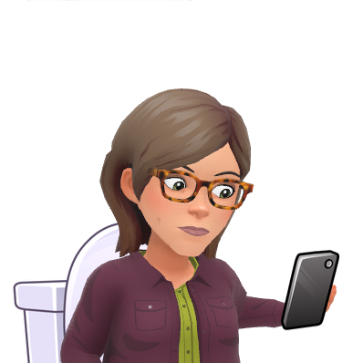 on the toilet using phone