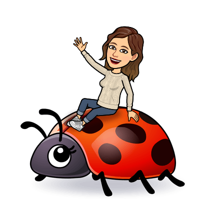 riding a ladybug